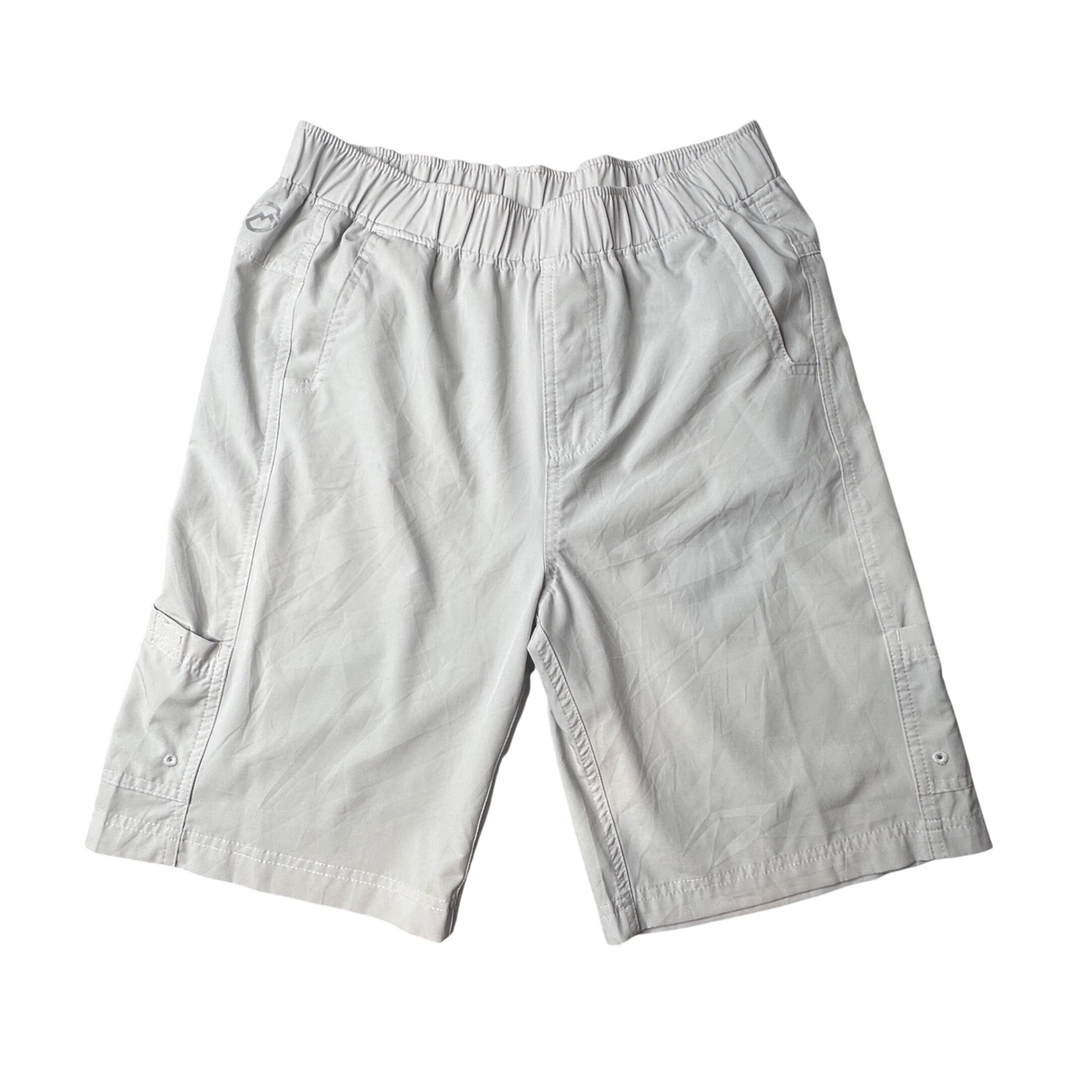 Magellan Shorts Kids L 14-16 Gray Caddo Lake Fish Gear Water Repellent Fishing